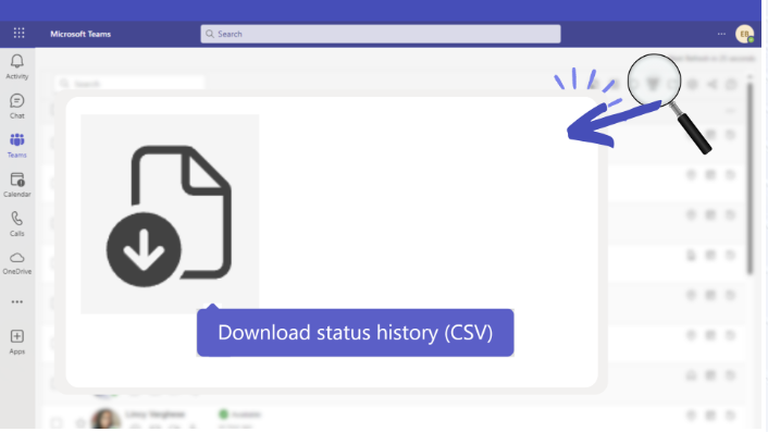 Download status history as CSV from Team Board